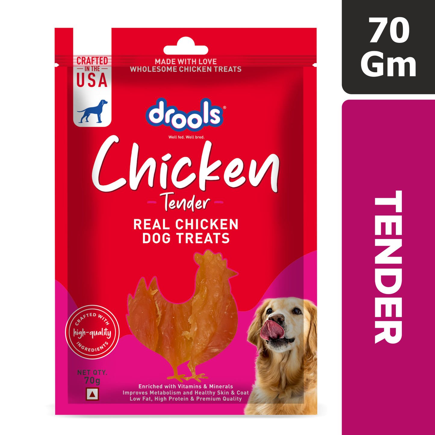 Drools Chicken Tender | Dry Dog Treats