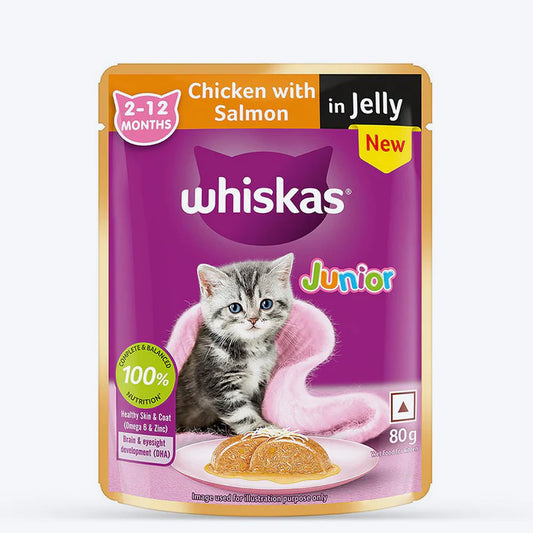 Whiskas Junior Chicken & Salmon Gravy | Wet Cat Food