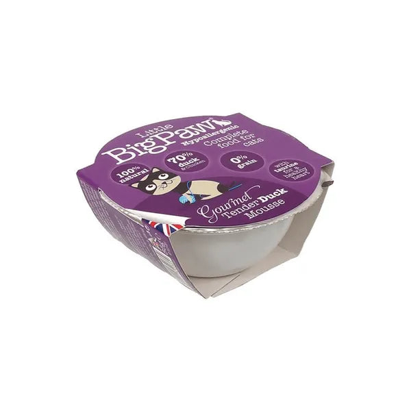 Little BigPaw Gourmet Tender Duck Mousse | Wet Cat Treats