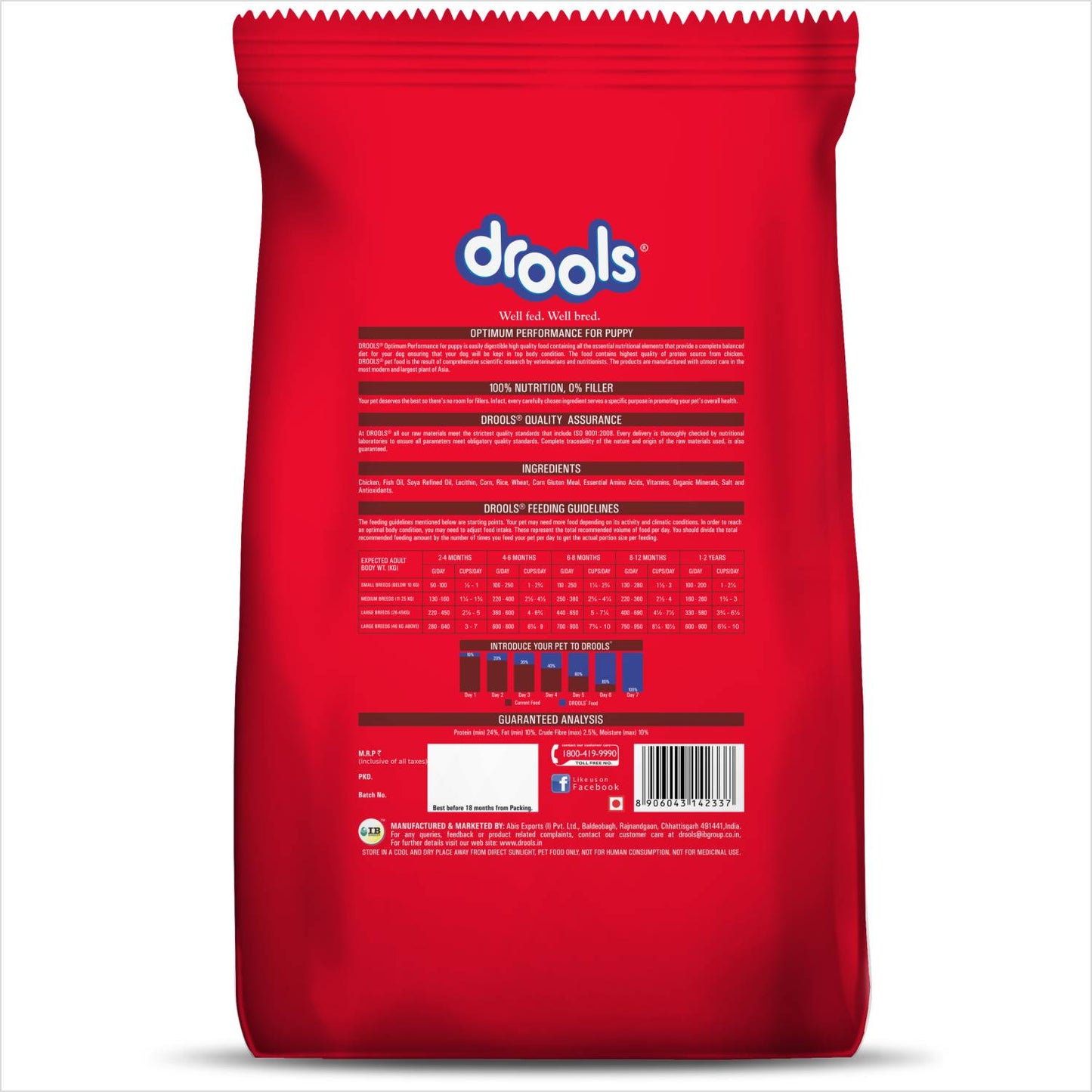 Drools Optimum Puppy | Dry Dog Food