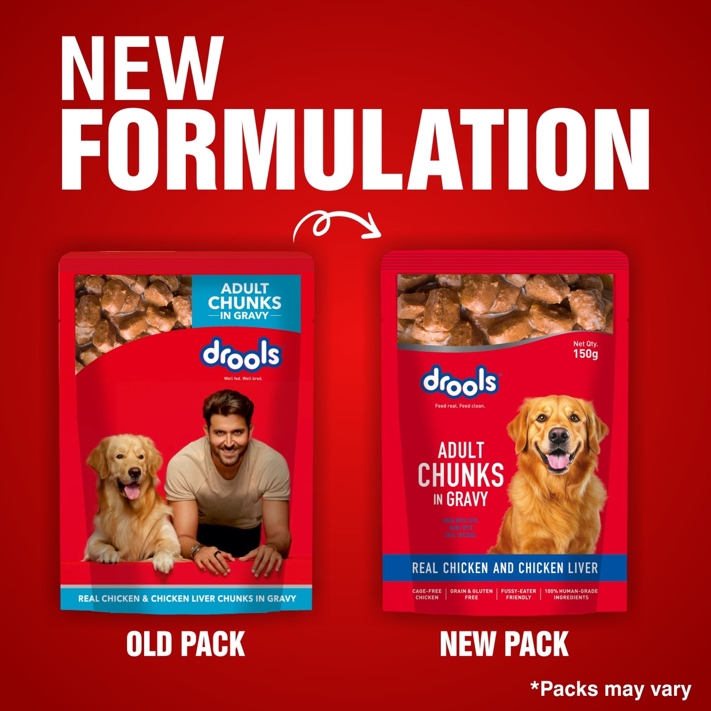 Drools Chicken & Liver Adult Gravy | Wet Dog Food