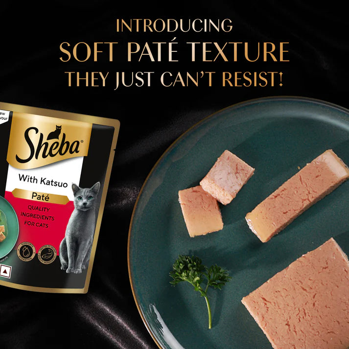 Sheba Katsuo Pate | Wet Cat Food