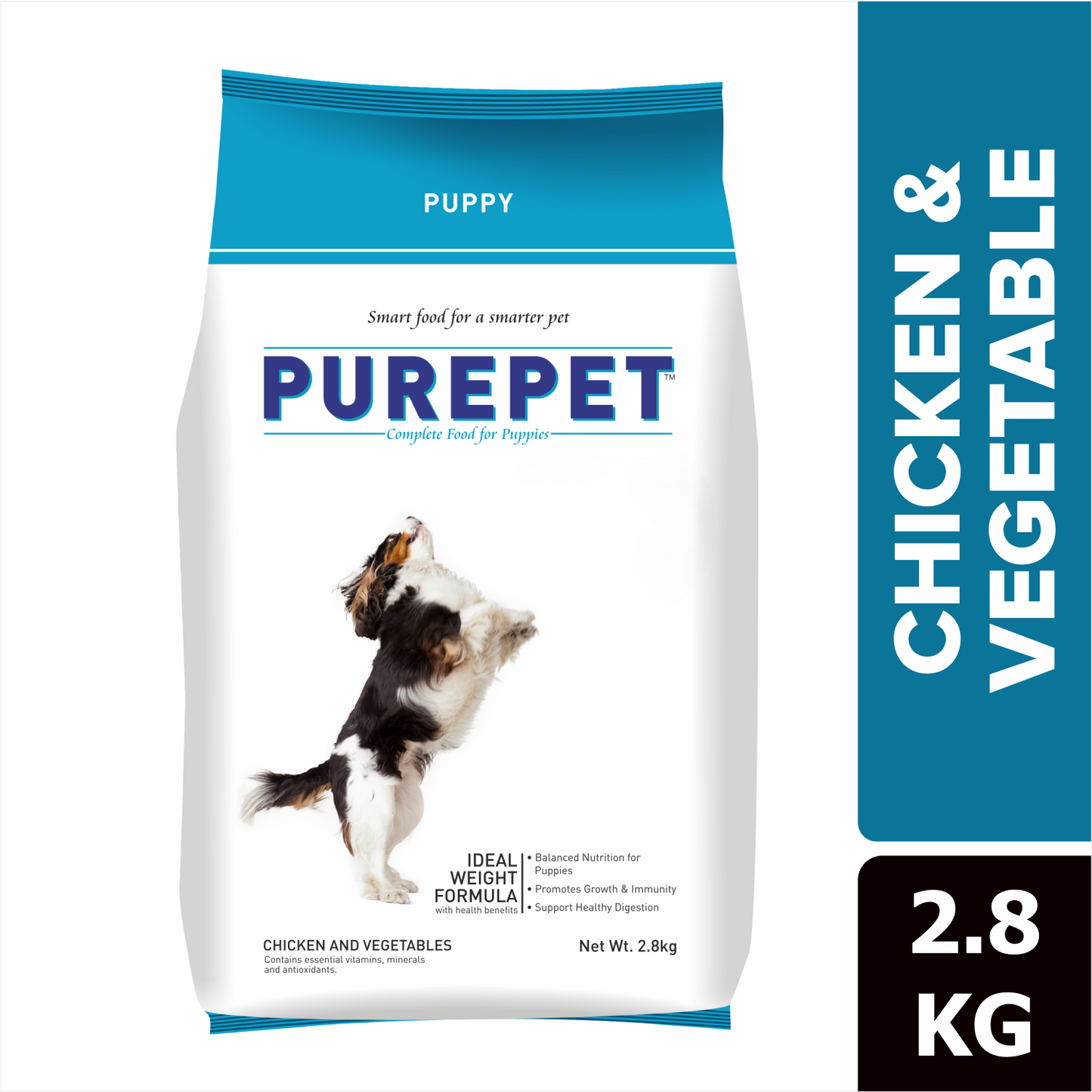 Purepet Puppy Chicken & Vegetable | Dry Dog Food