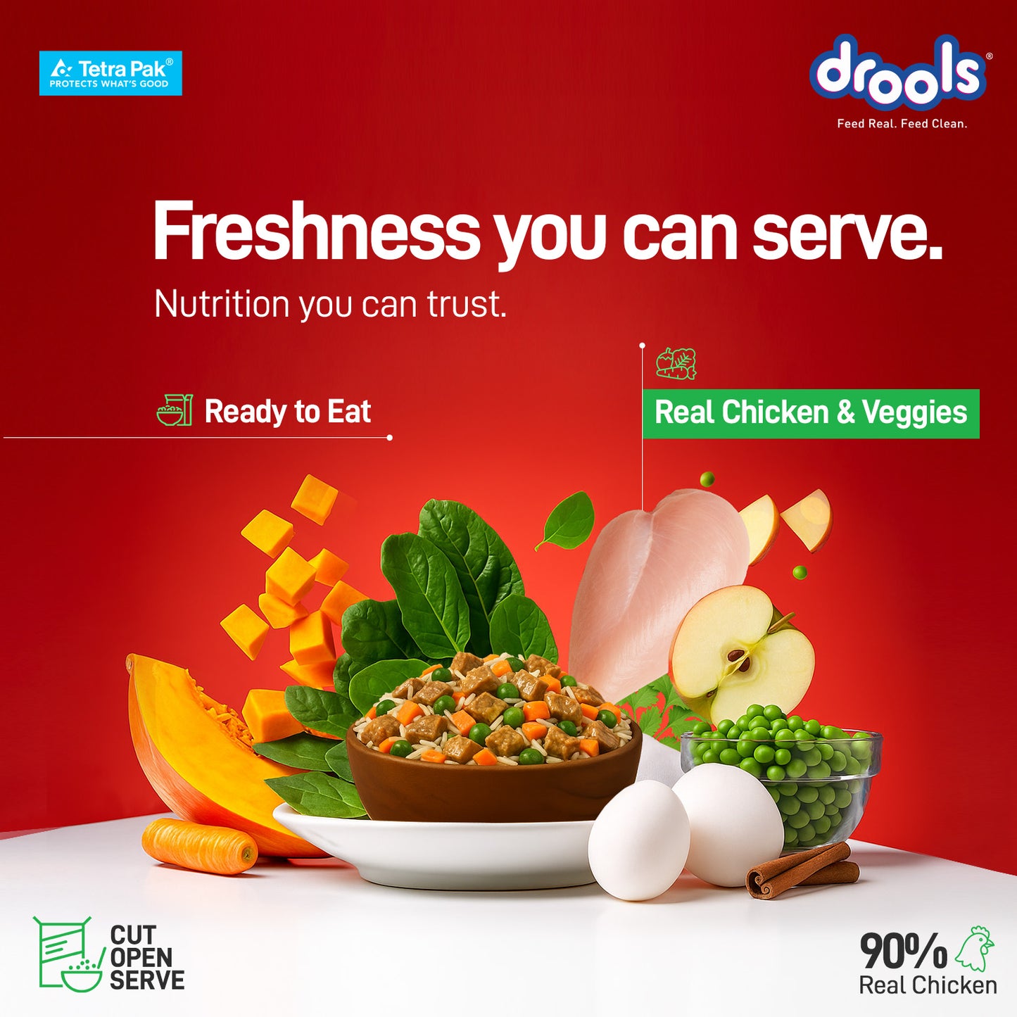 Drools Chicken Veggies Biryani | Fresh Dog Food