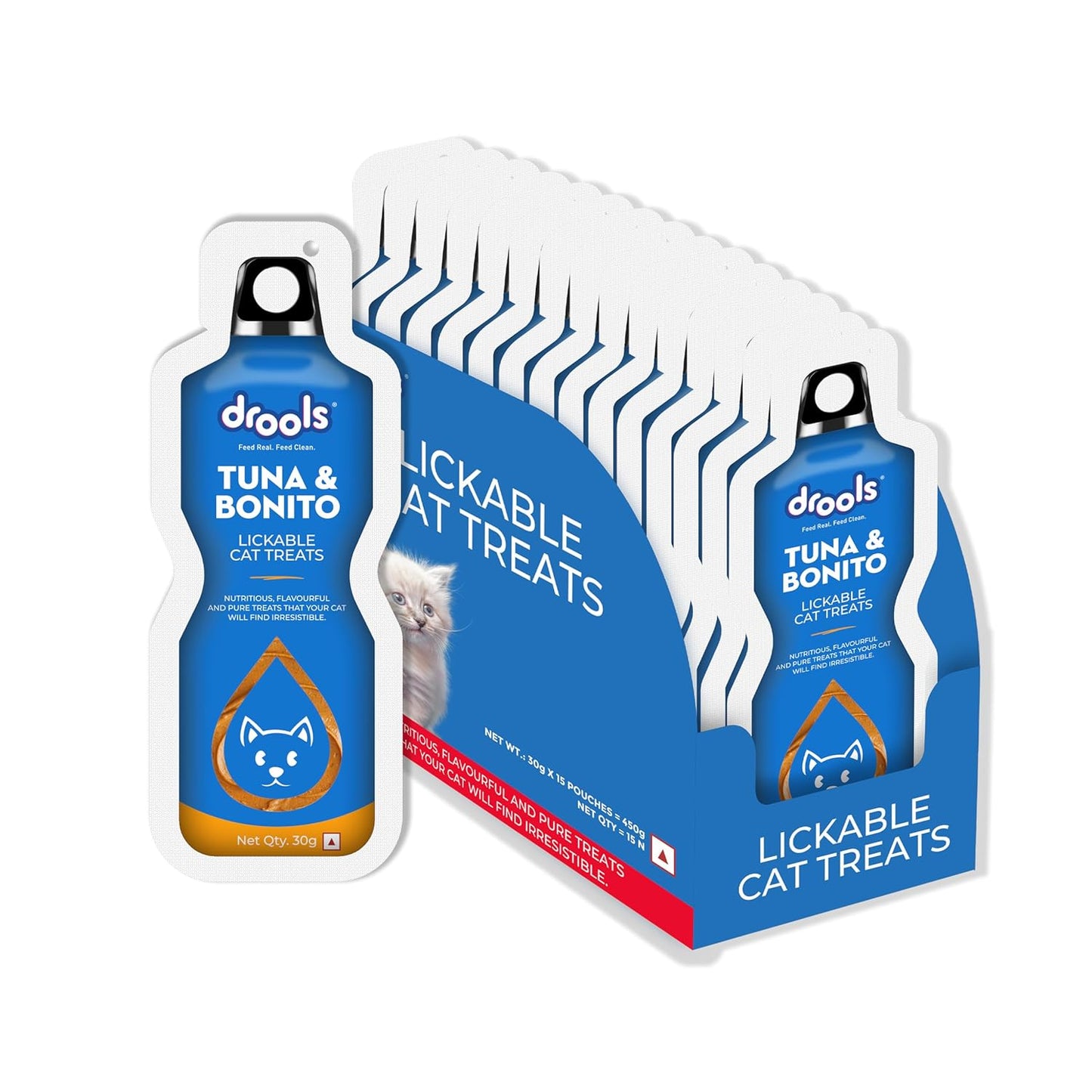 Drools Lickable Tuna & Bonito | Wet Cat Treats