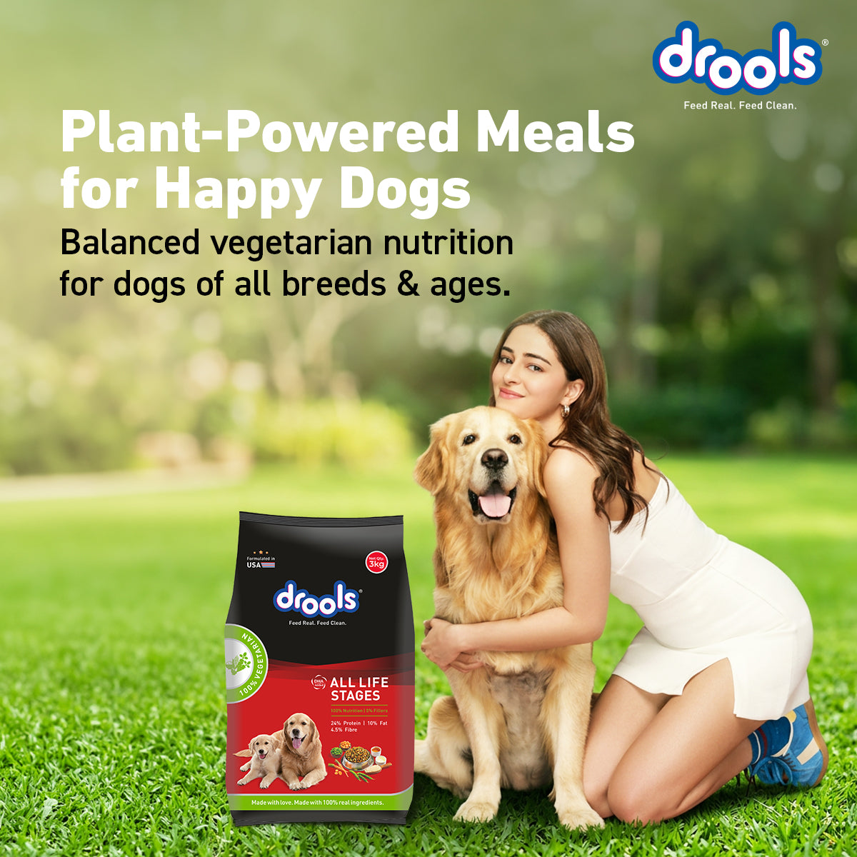 Drools Adult Vegetarian | Dry Dog Food