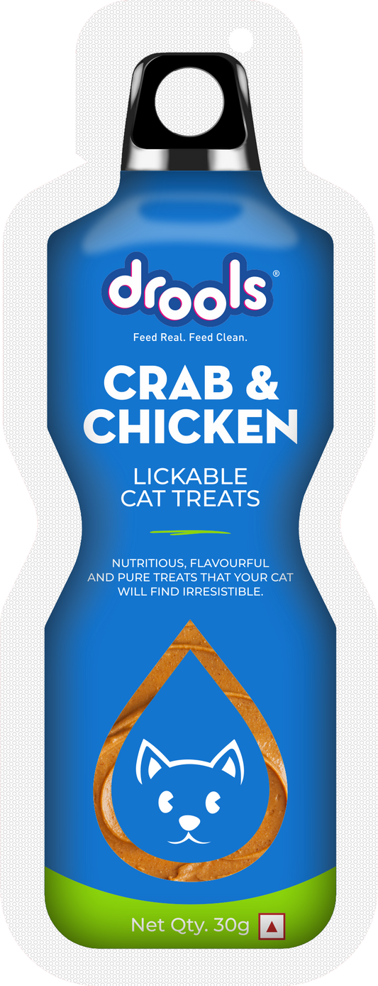 Drools Lickable Crab & Chicken | Wet Cat Treats