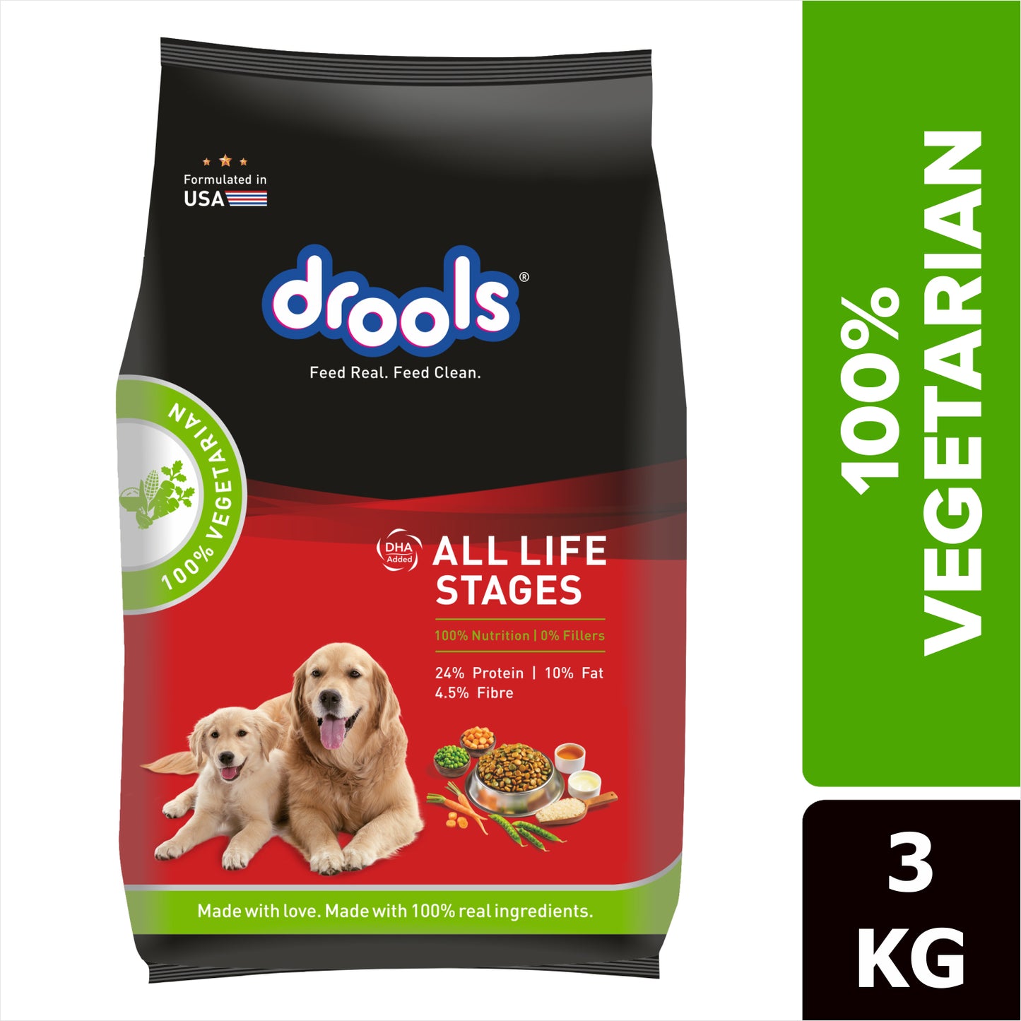 Drools Adult Vegetarian | Dry Dog Food