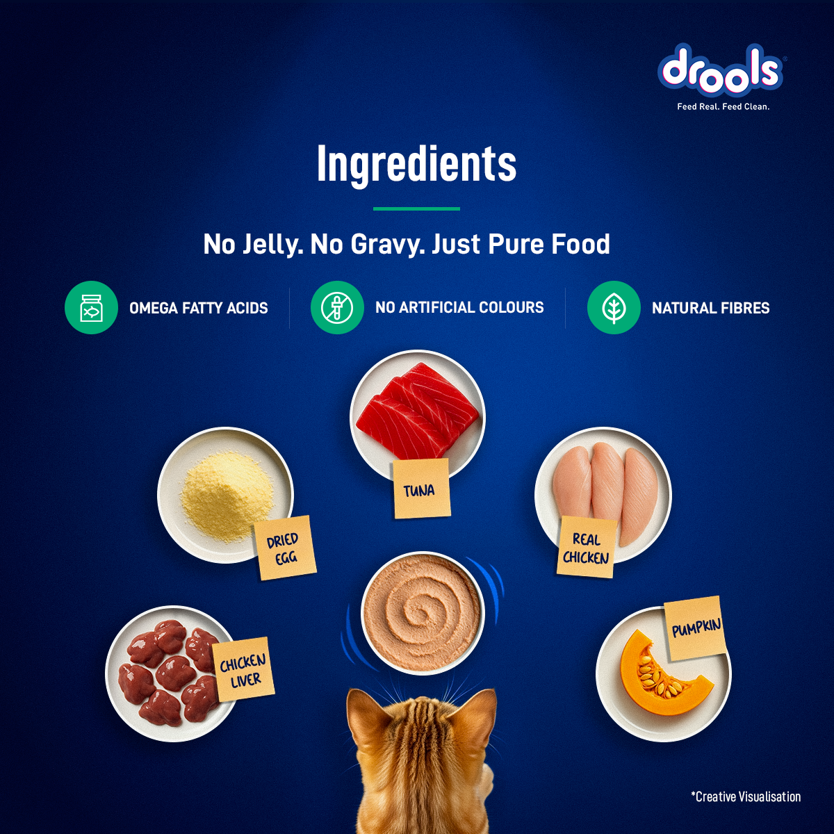 Drools Mousse Tuna - 80 gm | Wet Cat Food