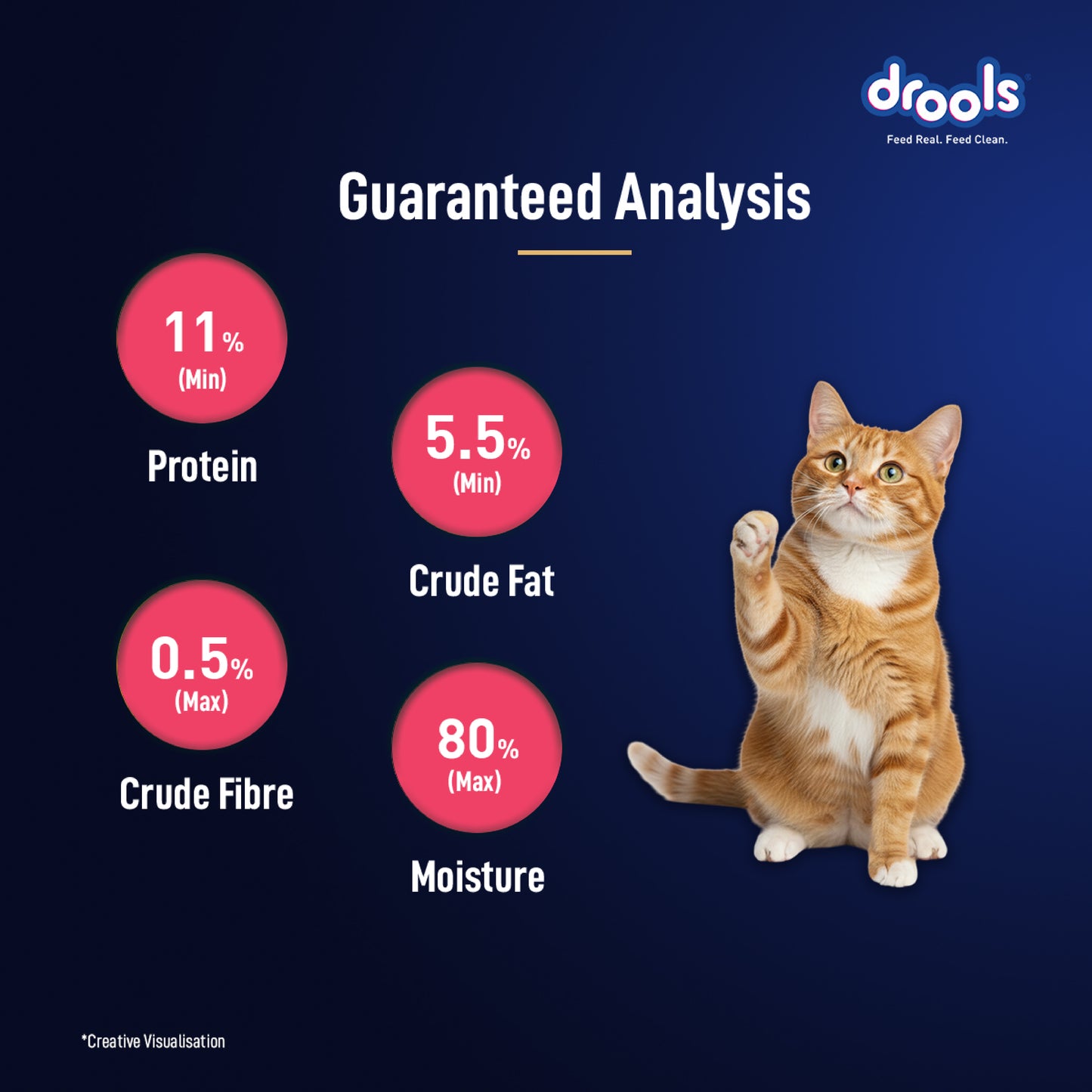 Drools Mousse Salmon - 80 gm | Wet Cat Food