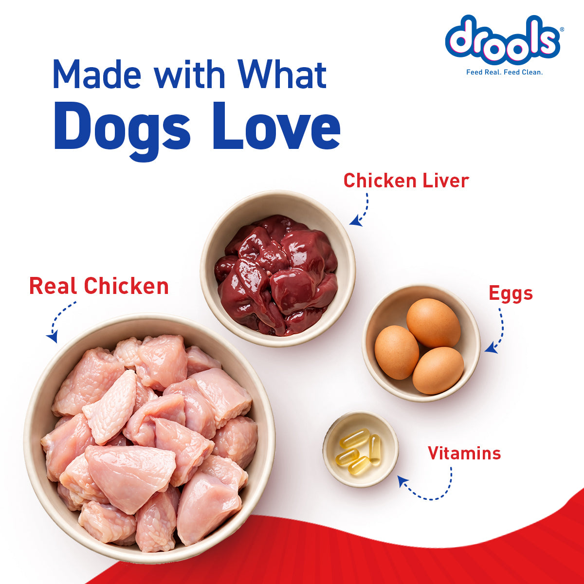 Drools Chicken & Liver Adult Gravy | Wet Dog Food