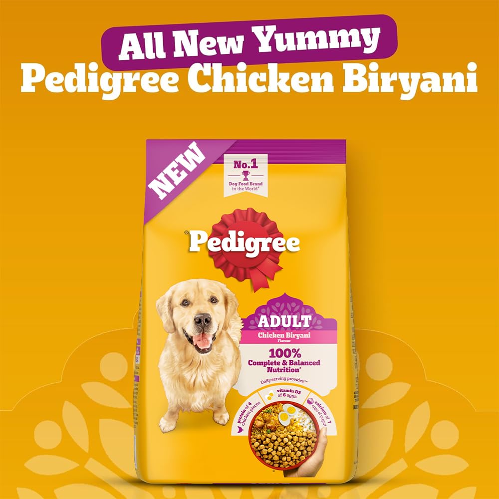 Pedigree Adult Chicken Biryani | Dry Dog Food
