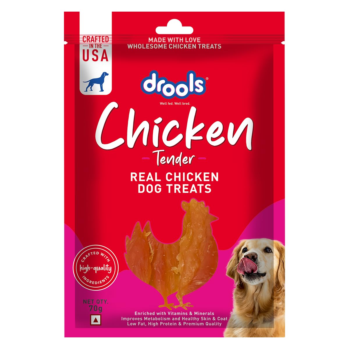 Drools Chicken Tender | Dry Dog Treats - Nikhil Pet Store