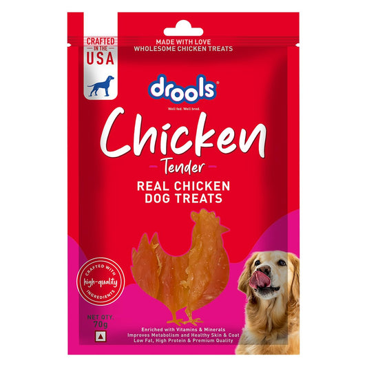 Drools Chicken Tender | Dry Dog Treats - Nikhil Pet Store