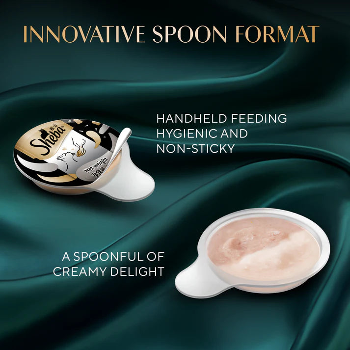 Sheba Melty Spoons Maguro Flavour With Tuna Cream | Wet Cat Treats