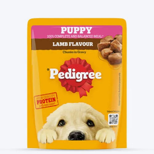 Pedigree Puppy Roasted Lamb Gravy | Wet Dog Food