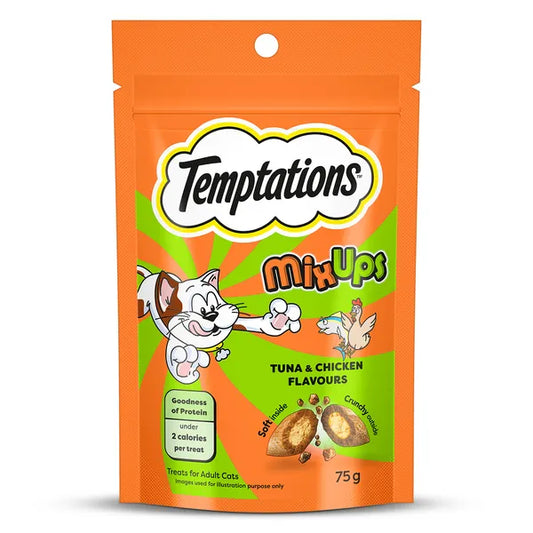 Temptations MixUps Chicken & Tuna Flavour | Dry Cat Treats