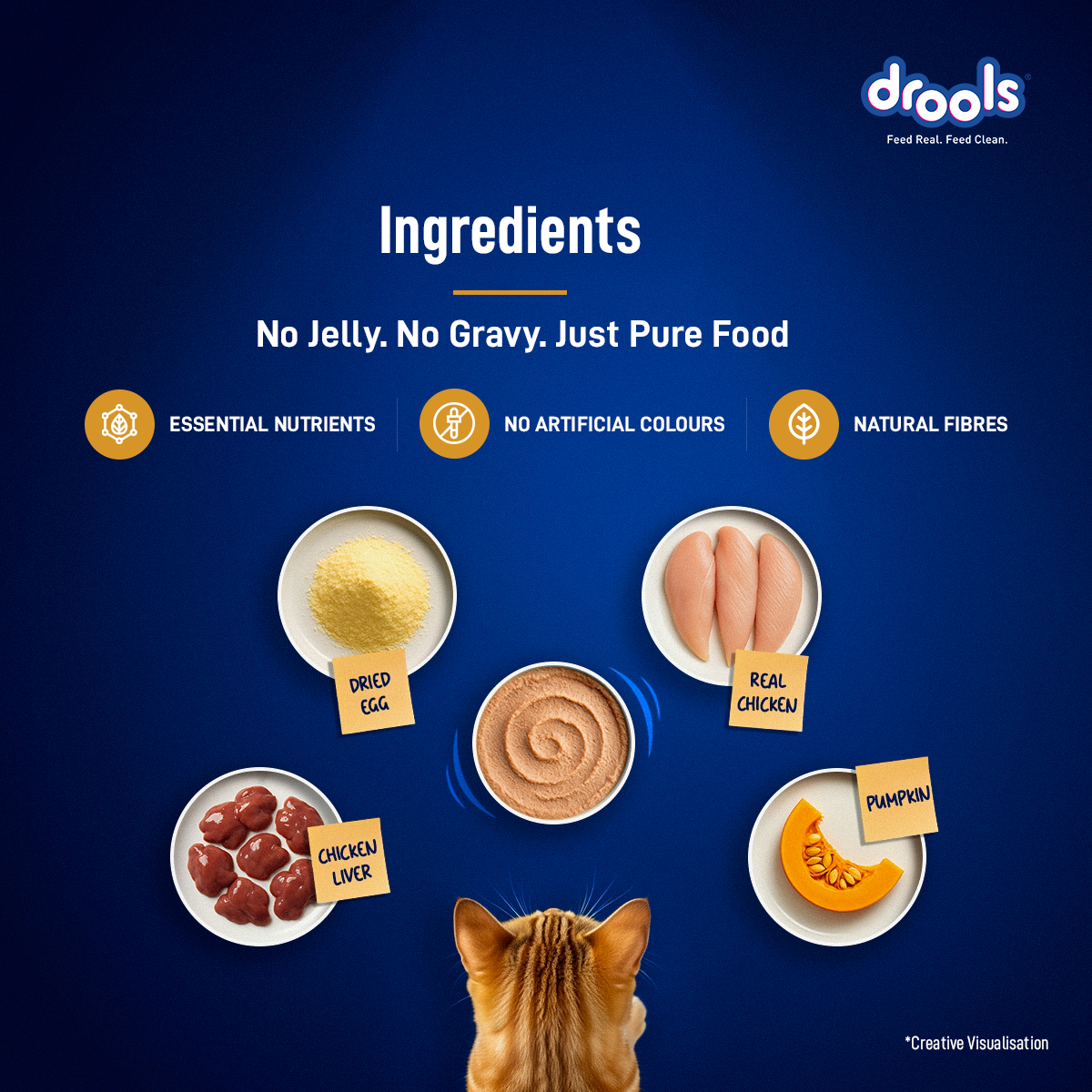 Drools Mousse Chicken - 80 gm | Wet Cat Food