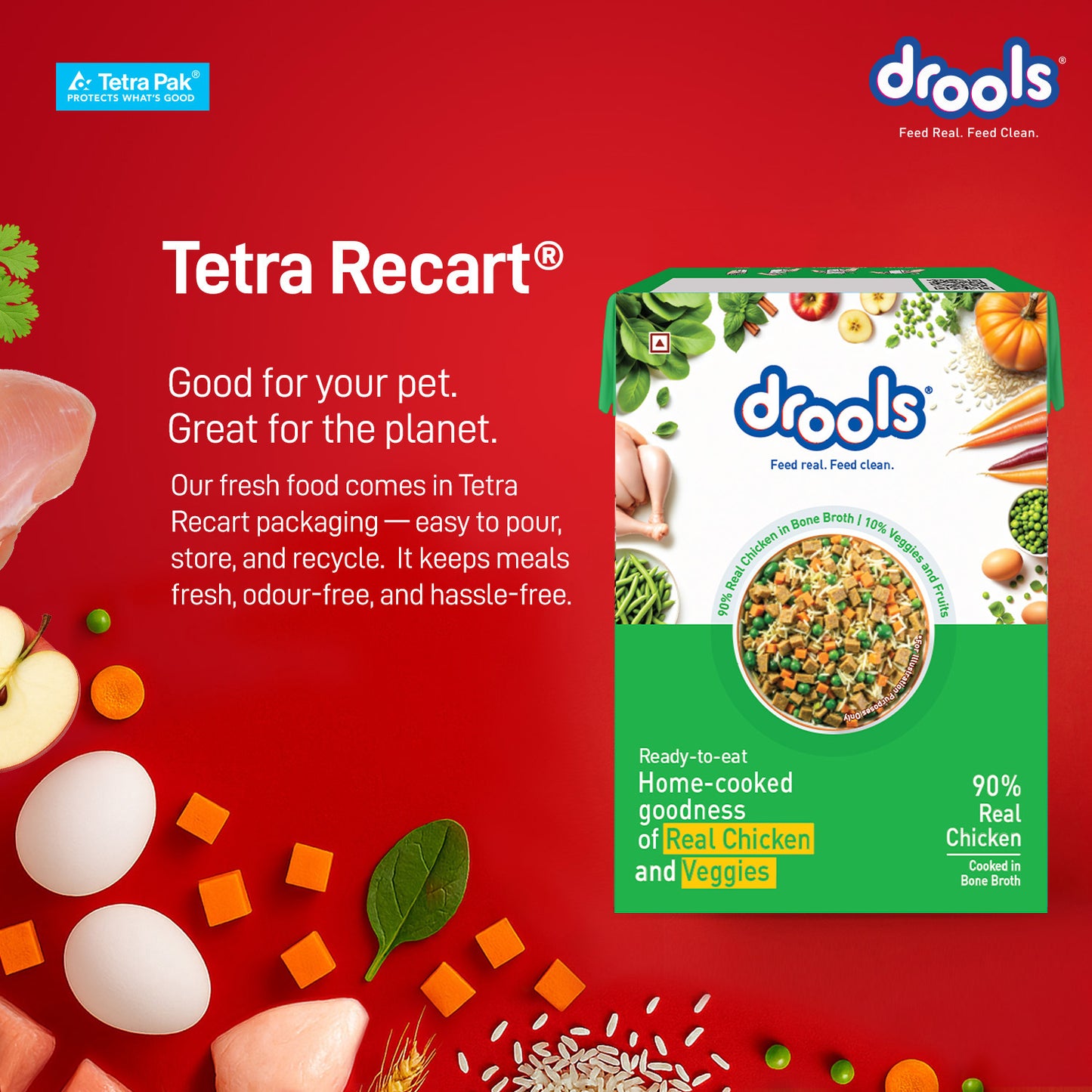 Drools Chicken Veggies Biryani | Fresh Dog Food