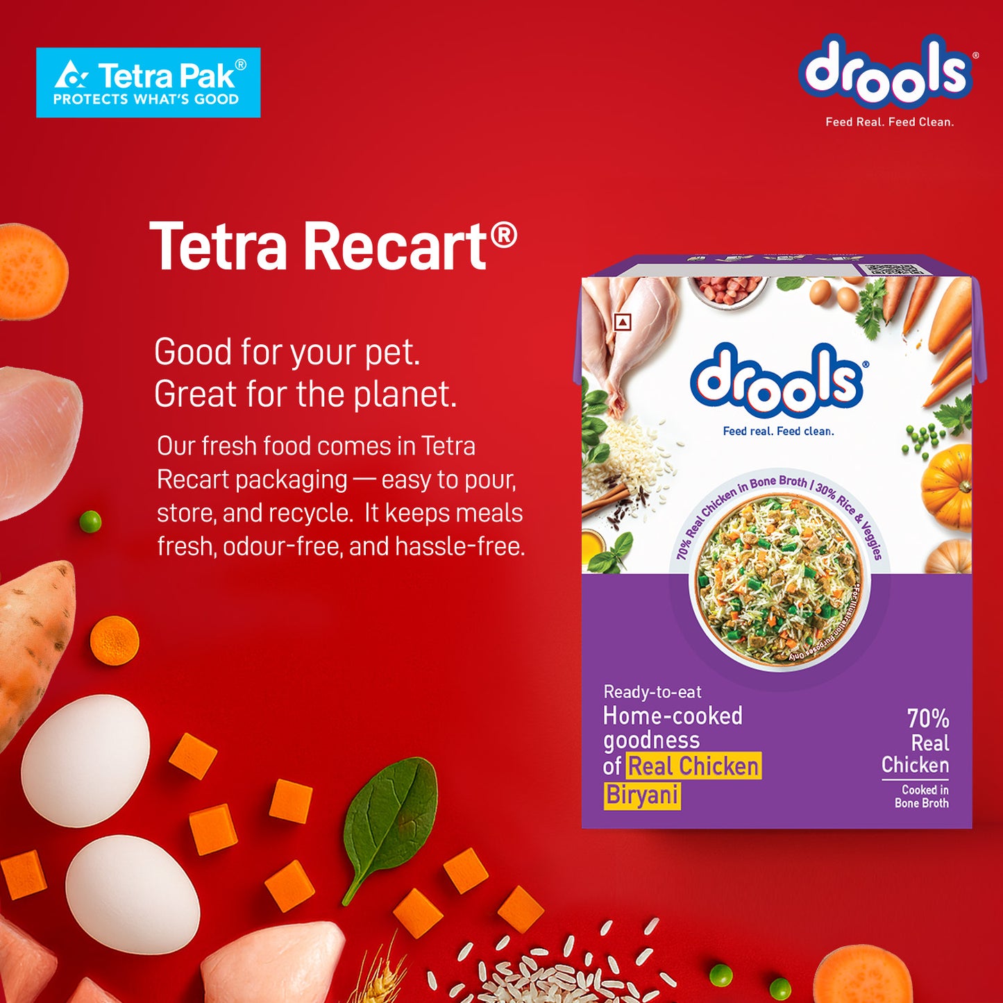 Drools Chicken Biryani | Fresh Dog Food