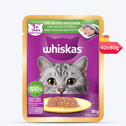 Whiskas Tuna & White Fish | Wet Cat Food