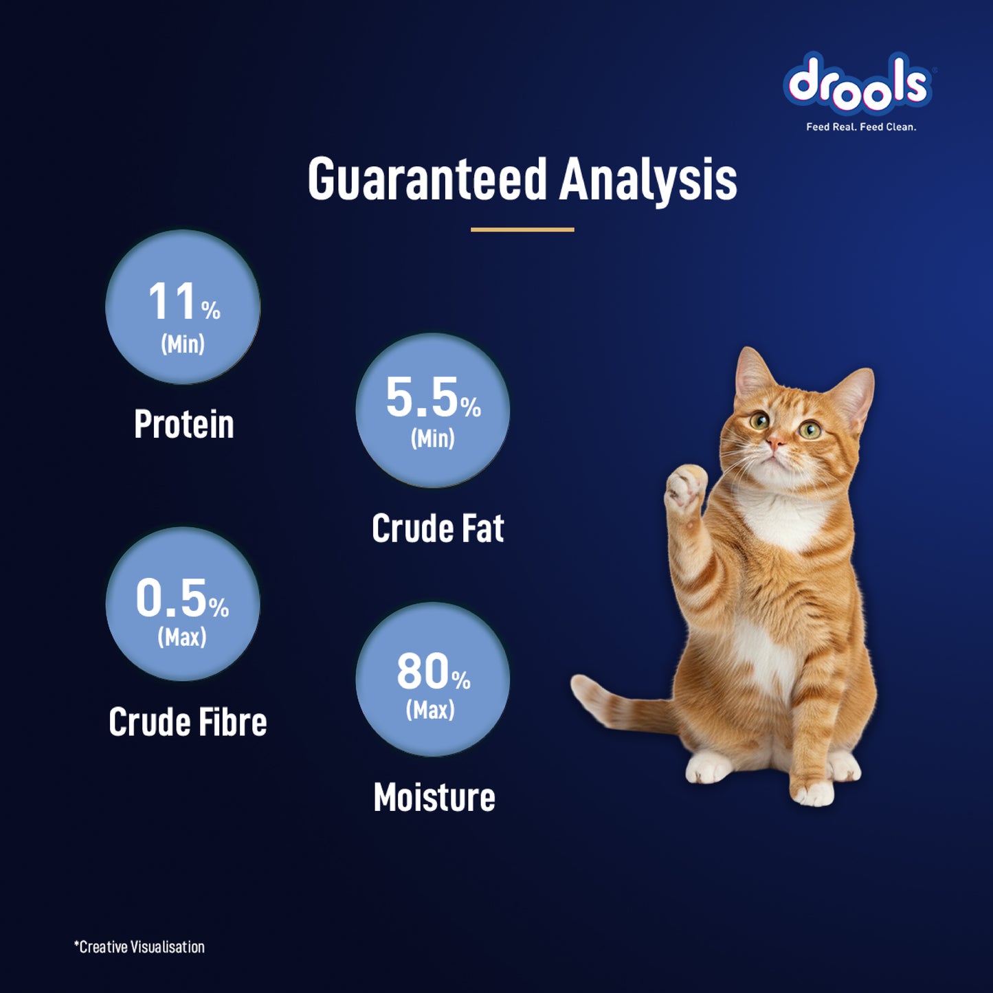 Drools Mousse Ocean Fish - 80 gm | Wet Cat Food