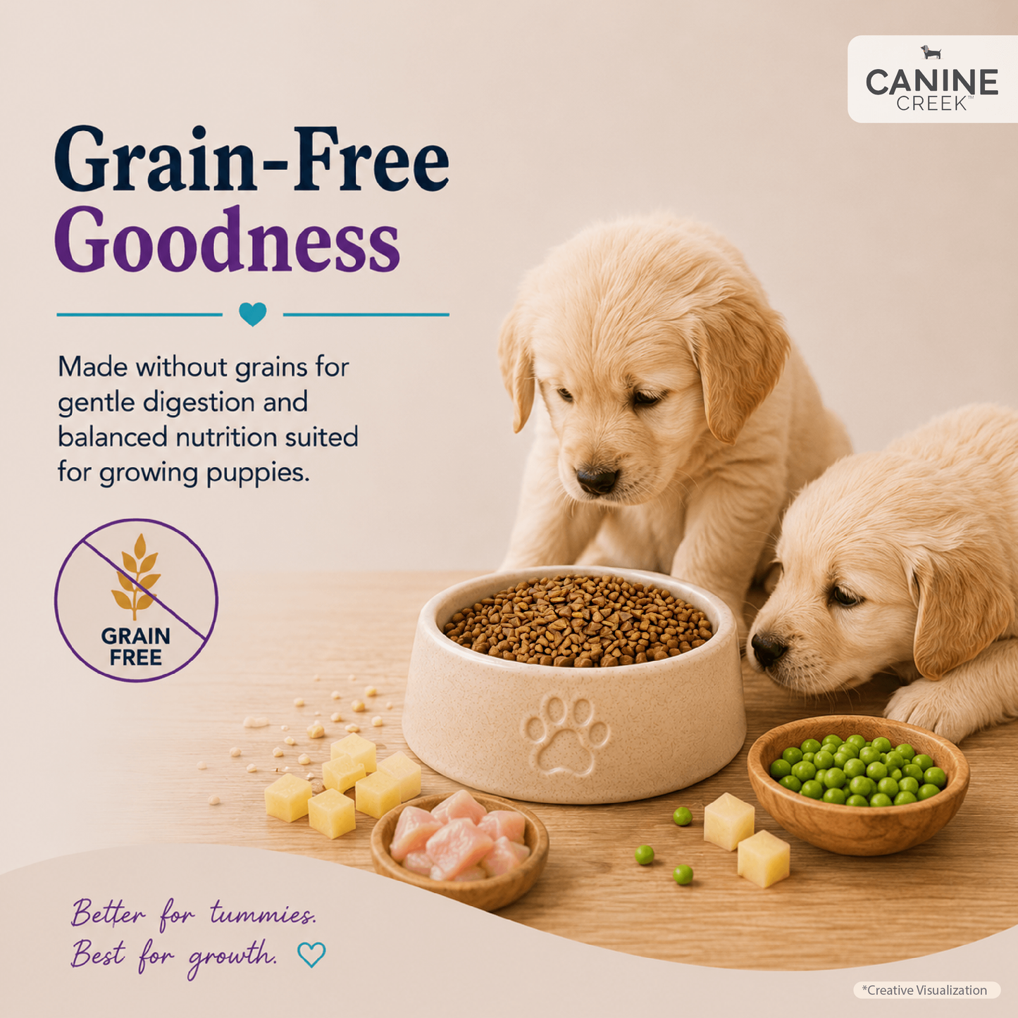 Canine Creek Starter | Dry Dog Food