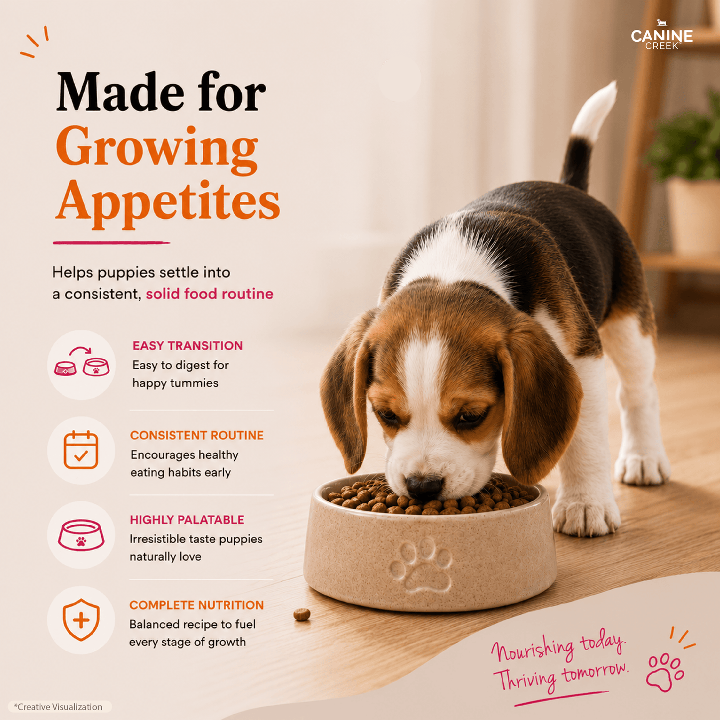 Canine Creek Puppy | Dry Dog Food