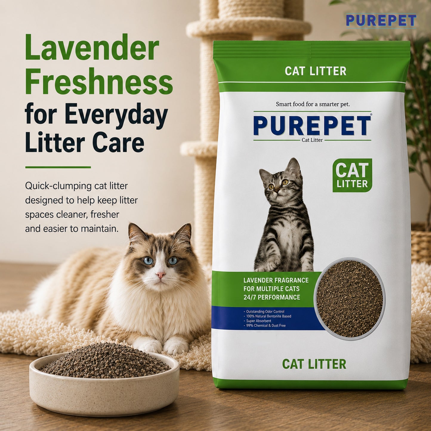 Purepet Cat Litter | Cat Litter