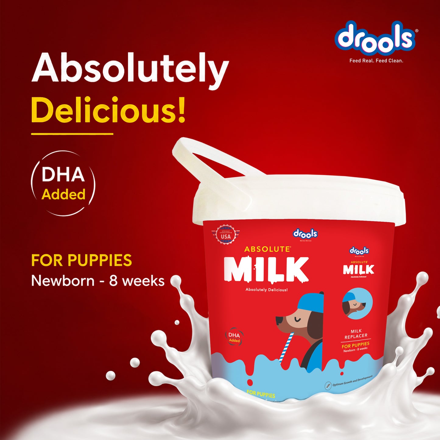 Drools Absolute Milk for Dogs | Pet Suppliment