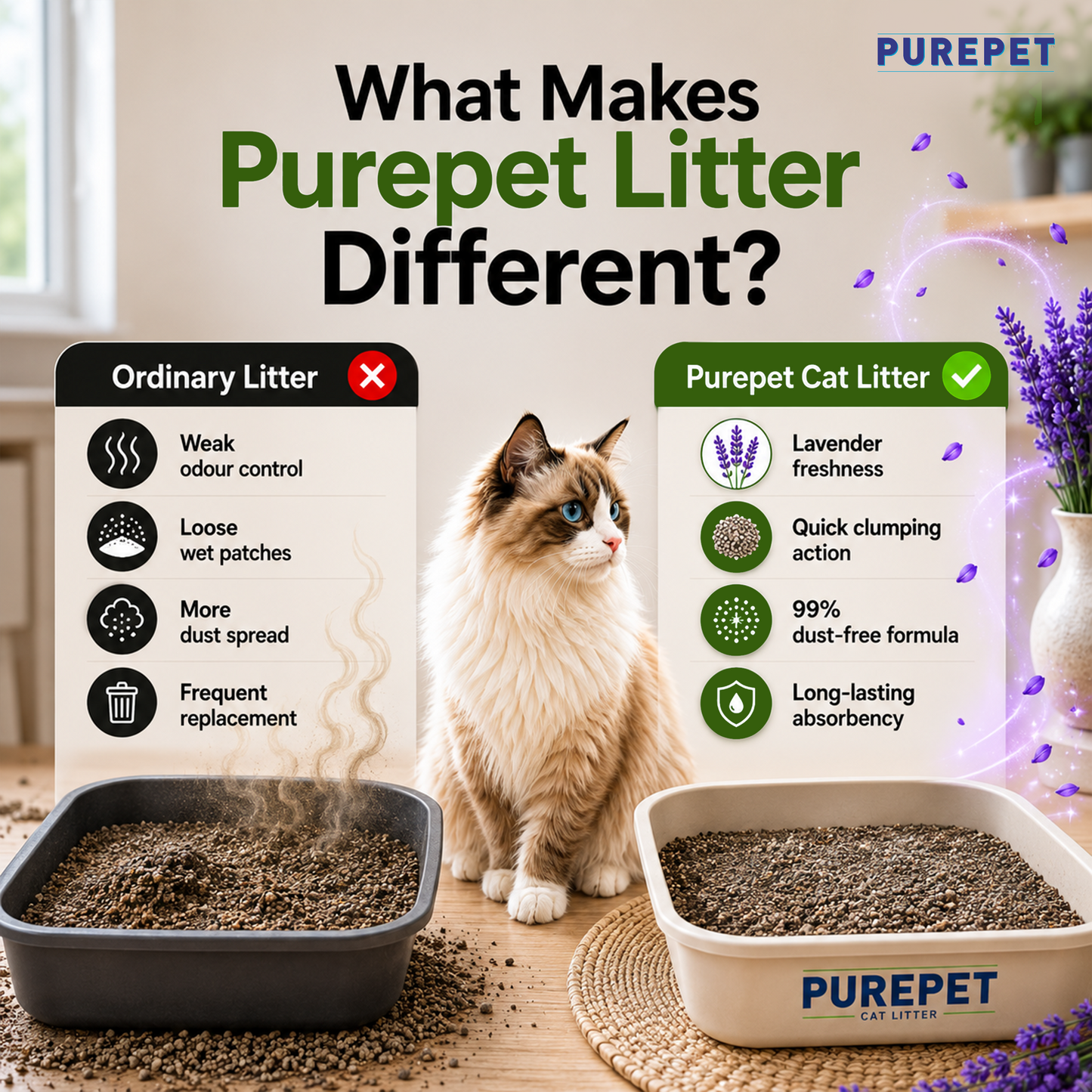 Purepet Cat Litter | Cat Litter