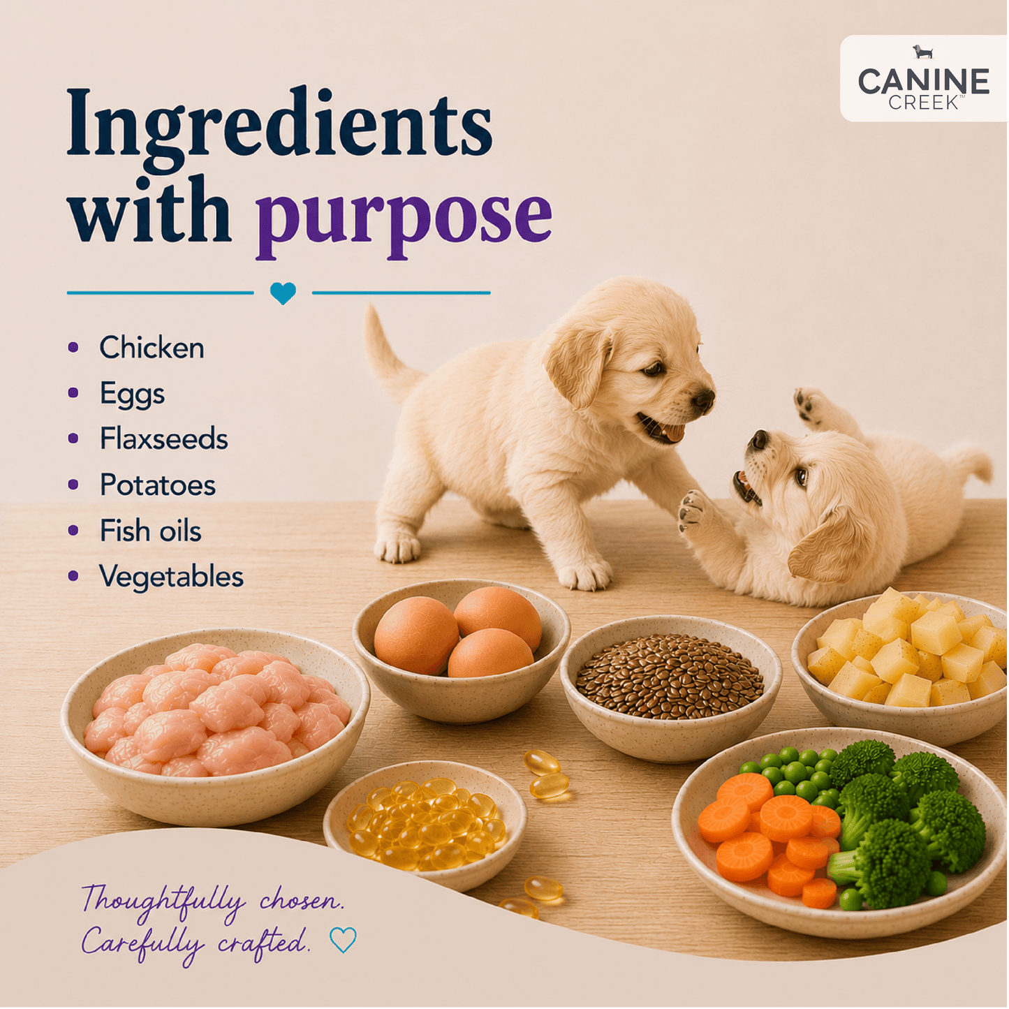Canine Creek Starter | Dry Dog Food