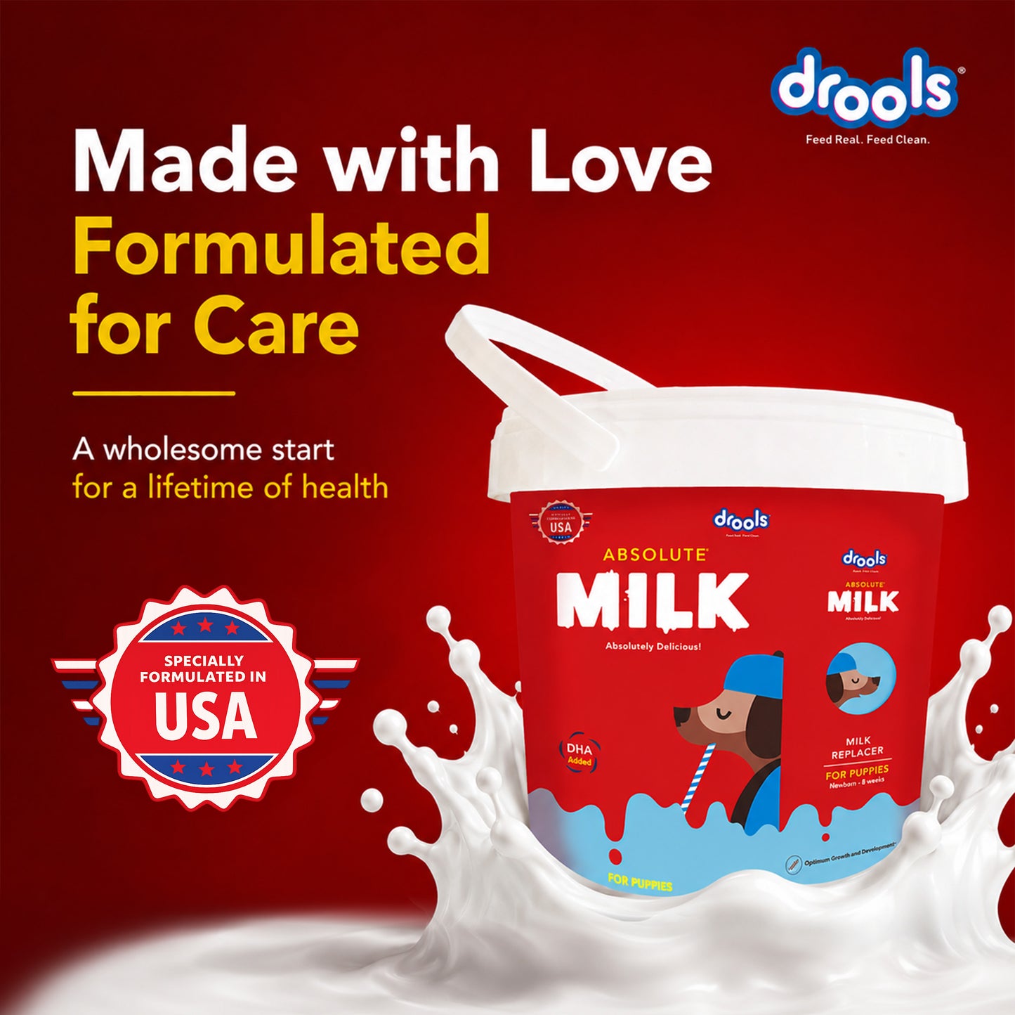 Drools Absolute Milk for Dogs | Pet Suppliment