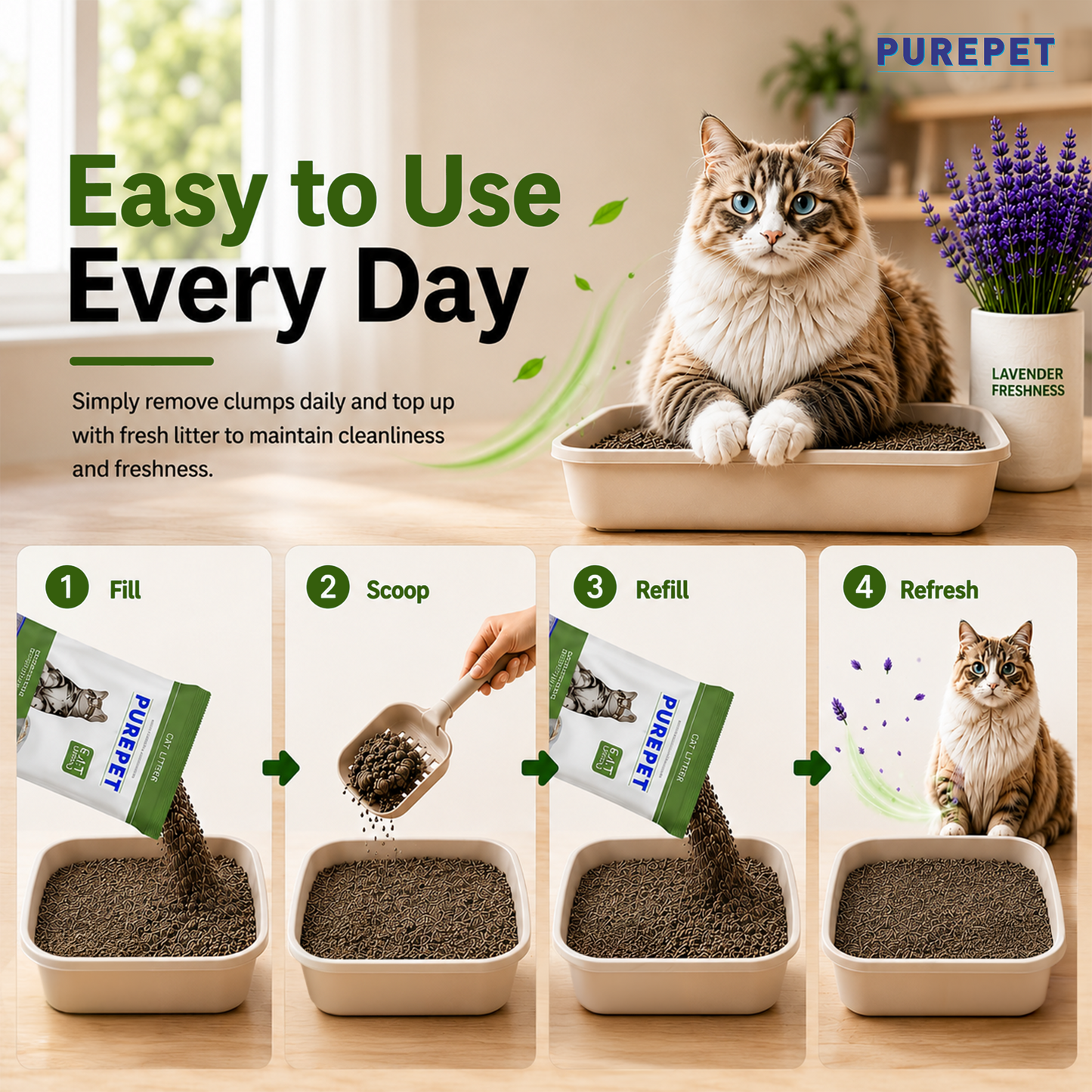 Purepet Cat Litter | Cat Litter