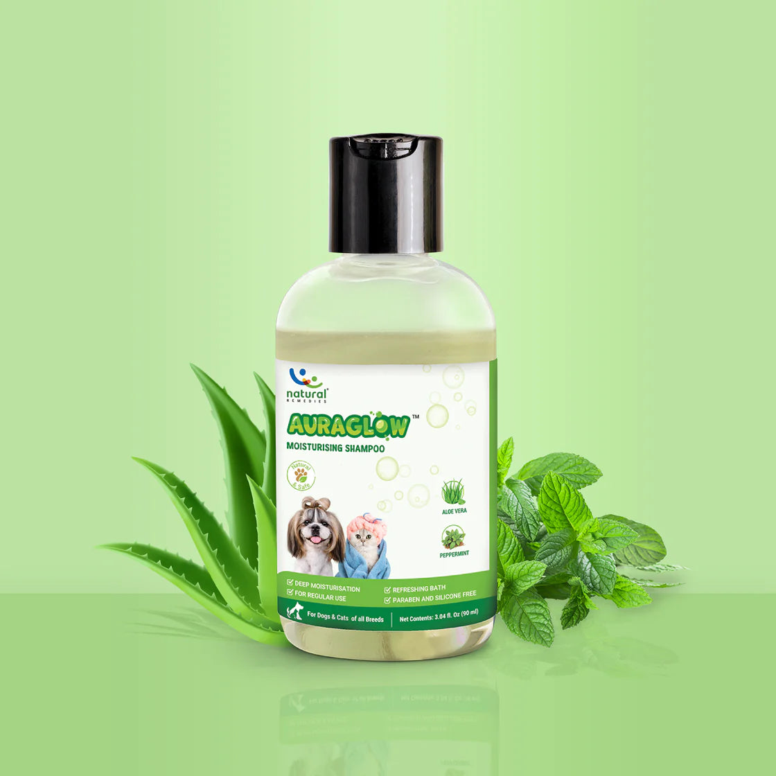 Natural Remedies Auraglow Shampoo | Pet Grooming Supplies