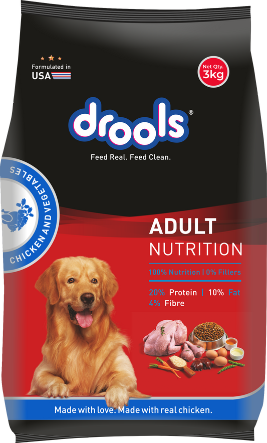 Drools Adult Chicken & Vegetable | Dry Dog Food