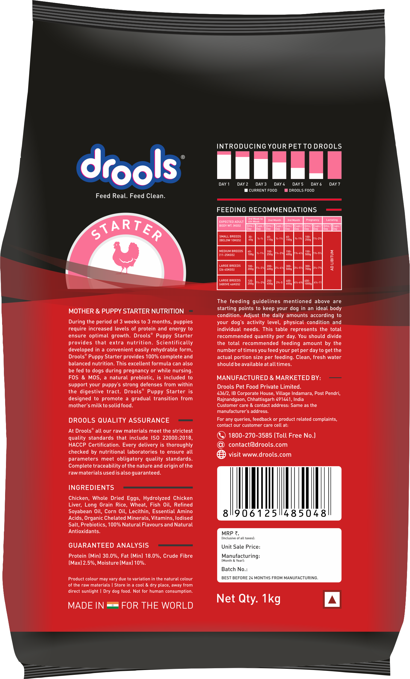 Drools Mother & Puppy Starter Chicken & Egg | Dry Dog Food