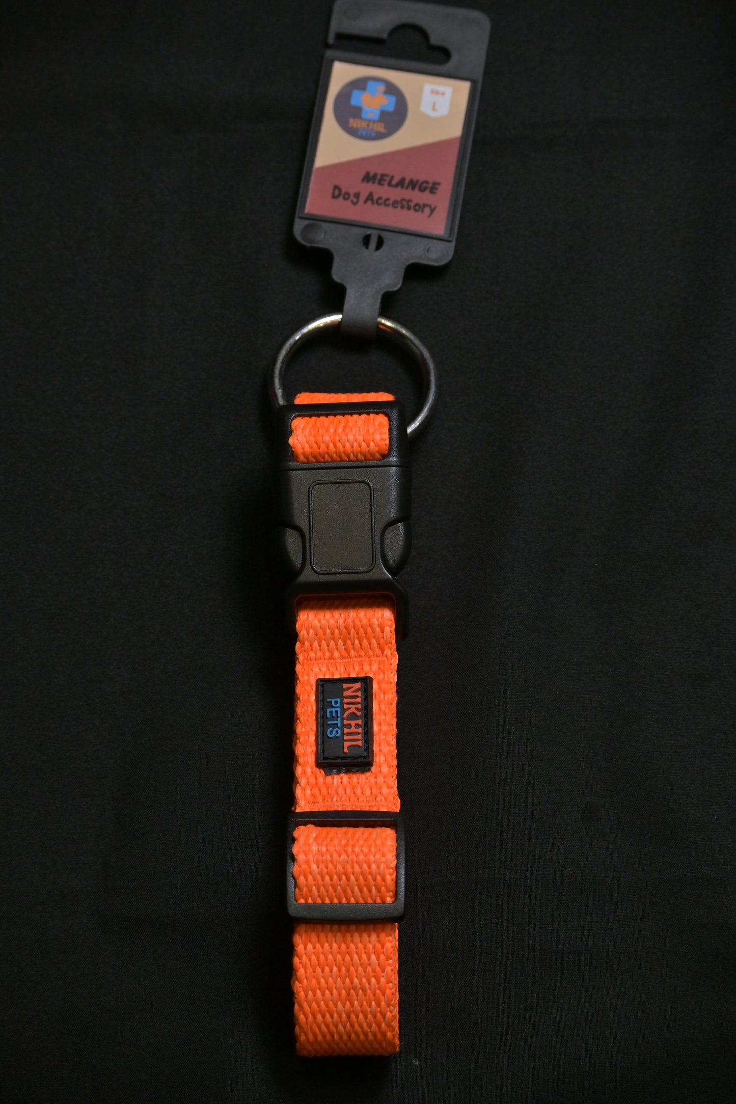 Nikhil Pets Melange Regular Collar | Dog Collars