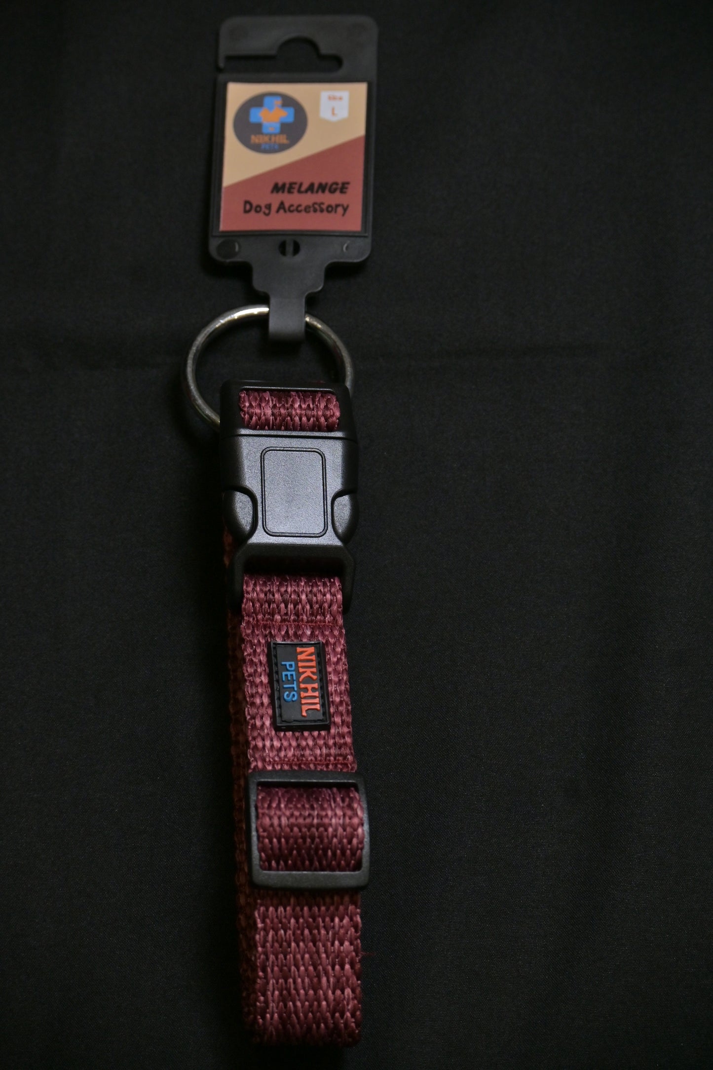 Nikhil Pets Melange Regular Collar | Dog Collars