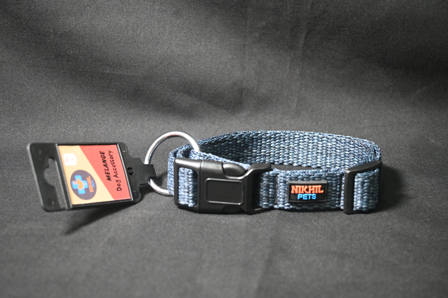 Nikhil Pets Melange Regular Collar | Dog Collars