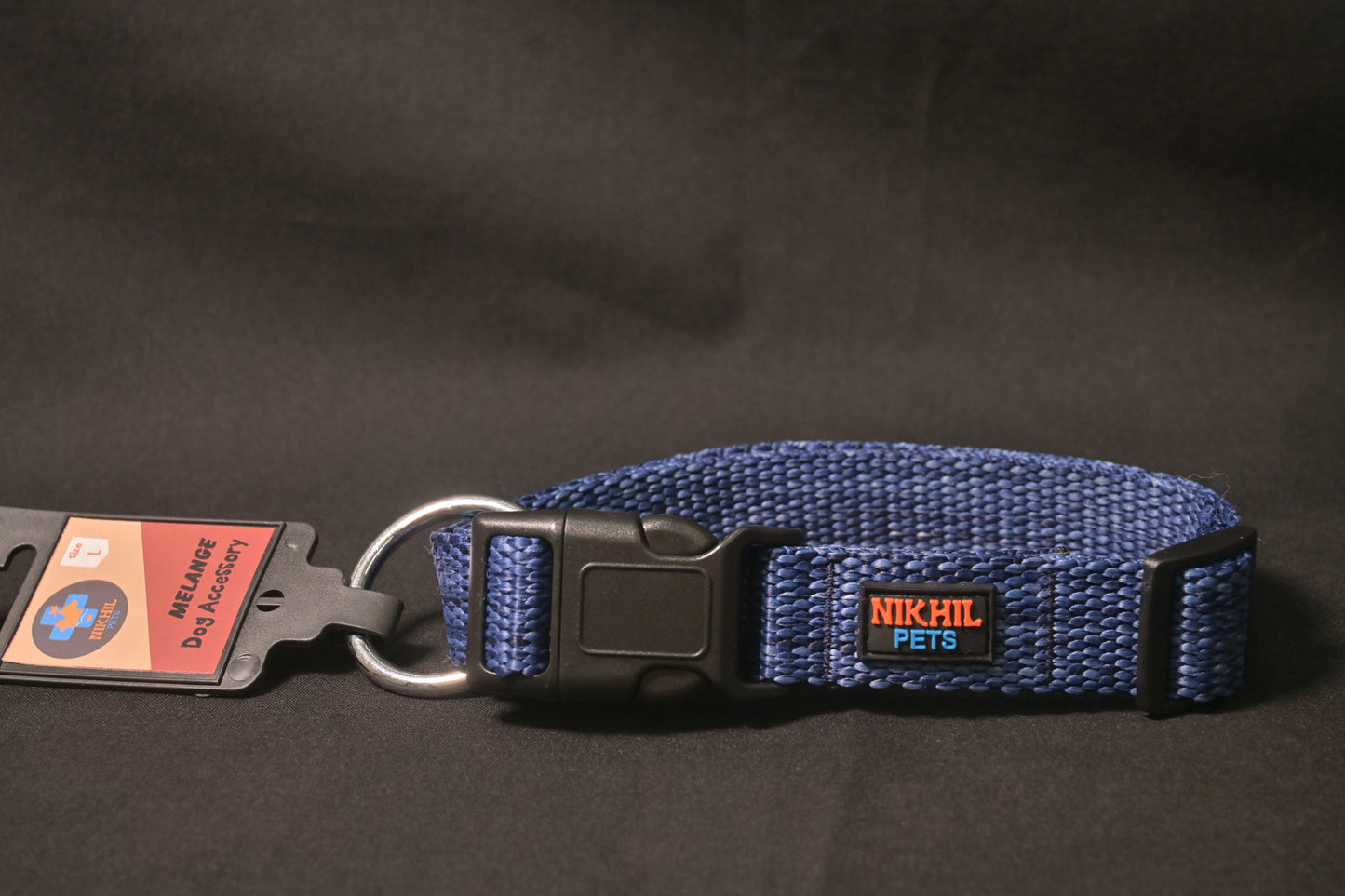Nikhil Pets Melange Regular Collar | Dog Collars