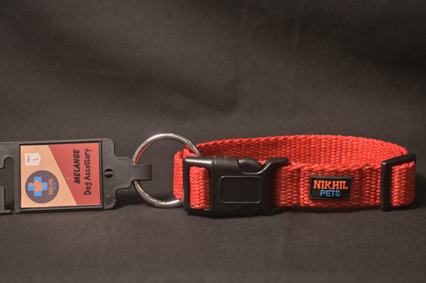 Nikhil Pets Melange Regular Collar | Dog Collars