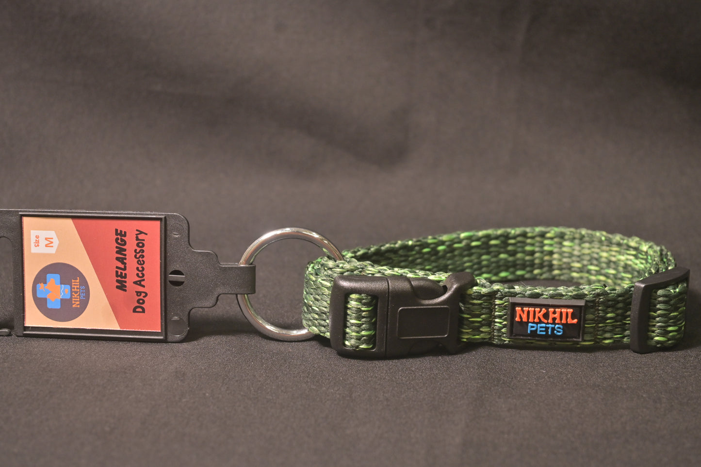 Nikhil Pets Melange Regular Collar | Dog Collars