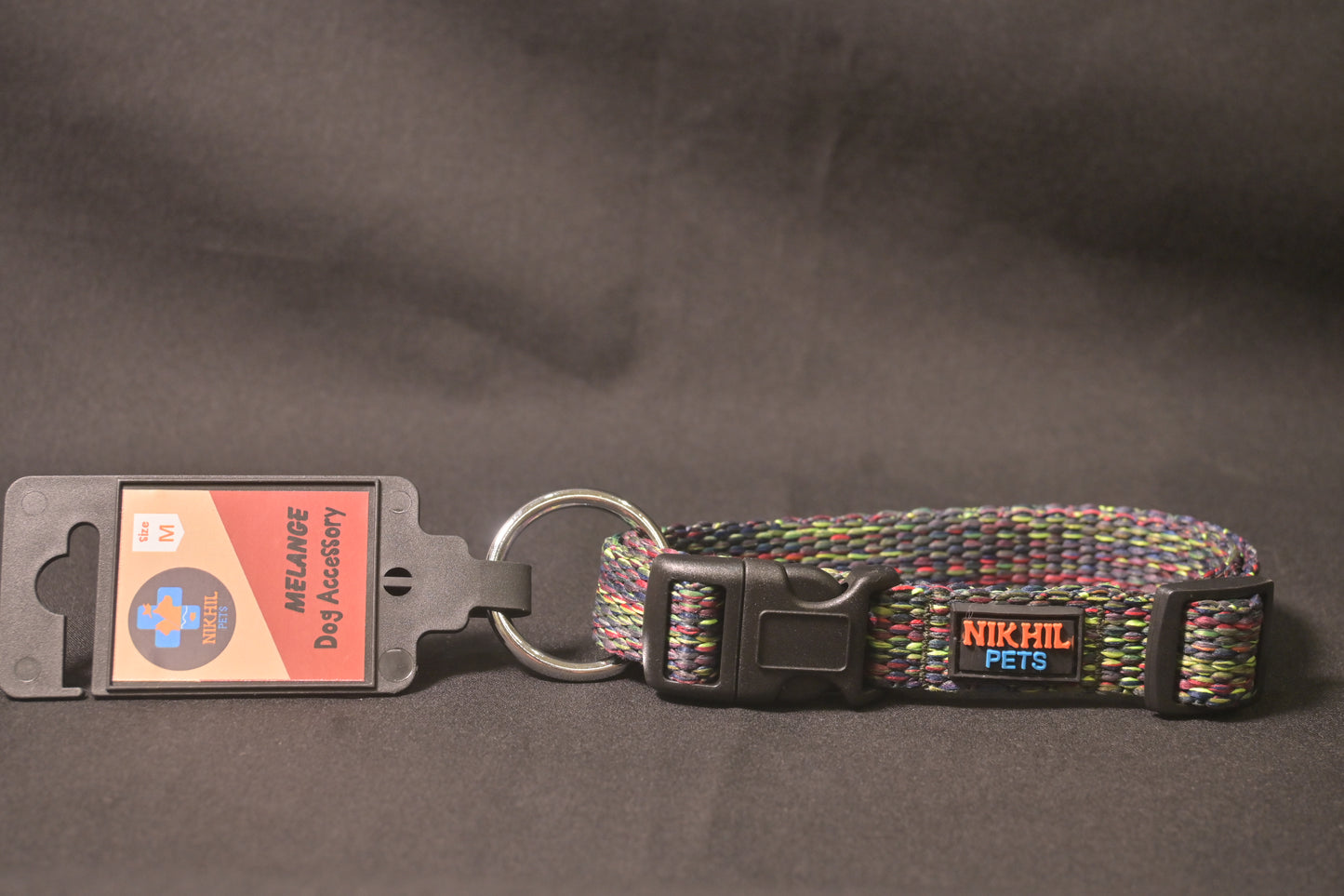 Nikhil Pets Melange Regular Collar | Dog Collars