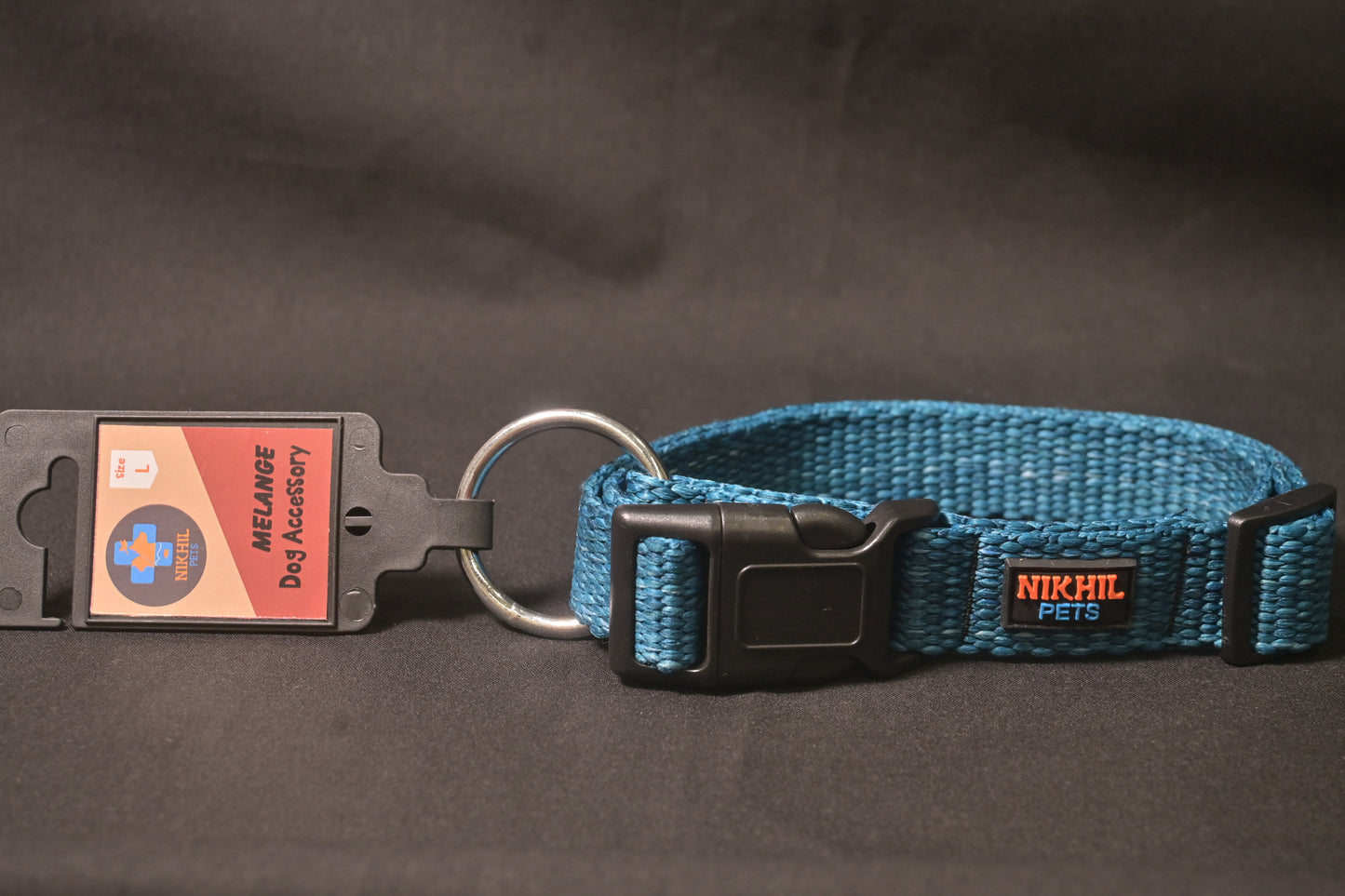 Nikhil Pets Melange Regular Collar | Dog Collars