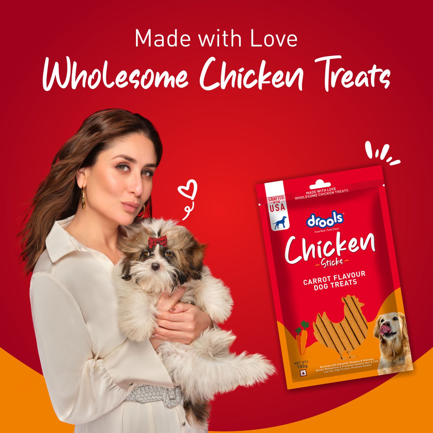 Drools Chicken Sticks | Dry Dog Treats
