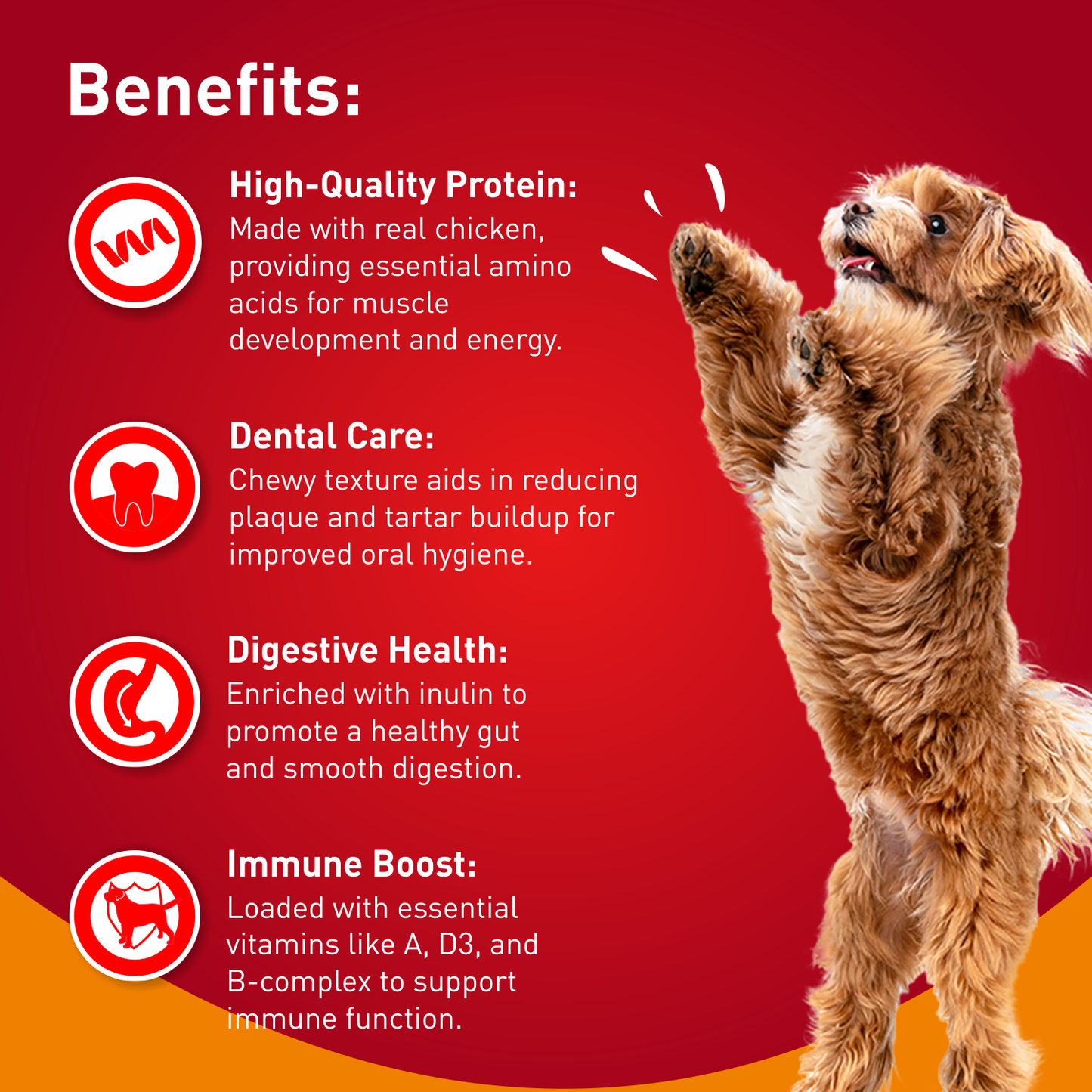 Drools Chicken Sticks | Dry Dog Treats