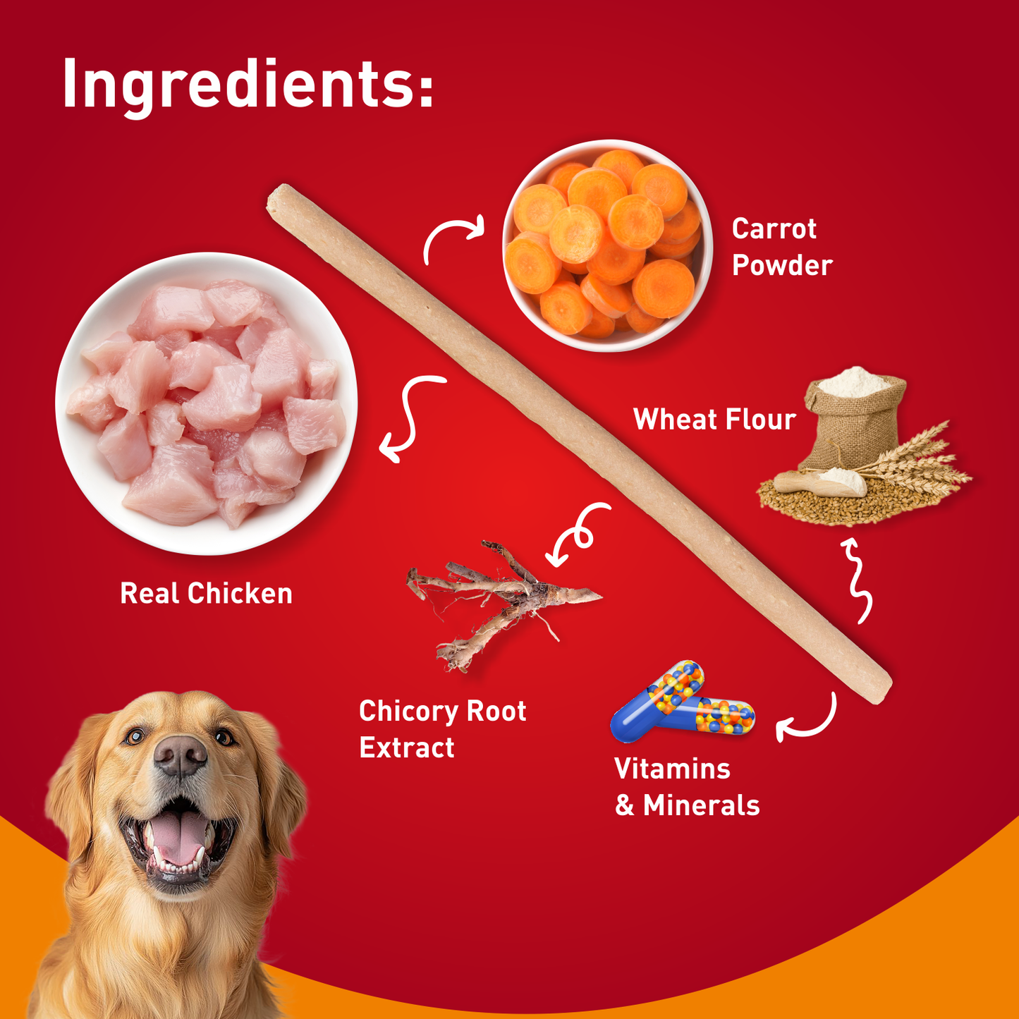 Drools Chicken Sticks | Dry Dog Treats