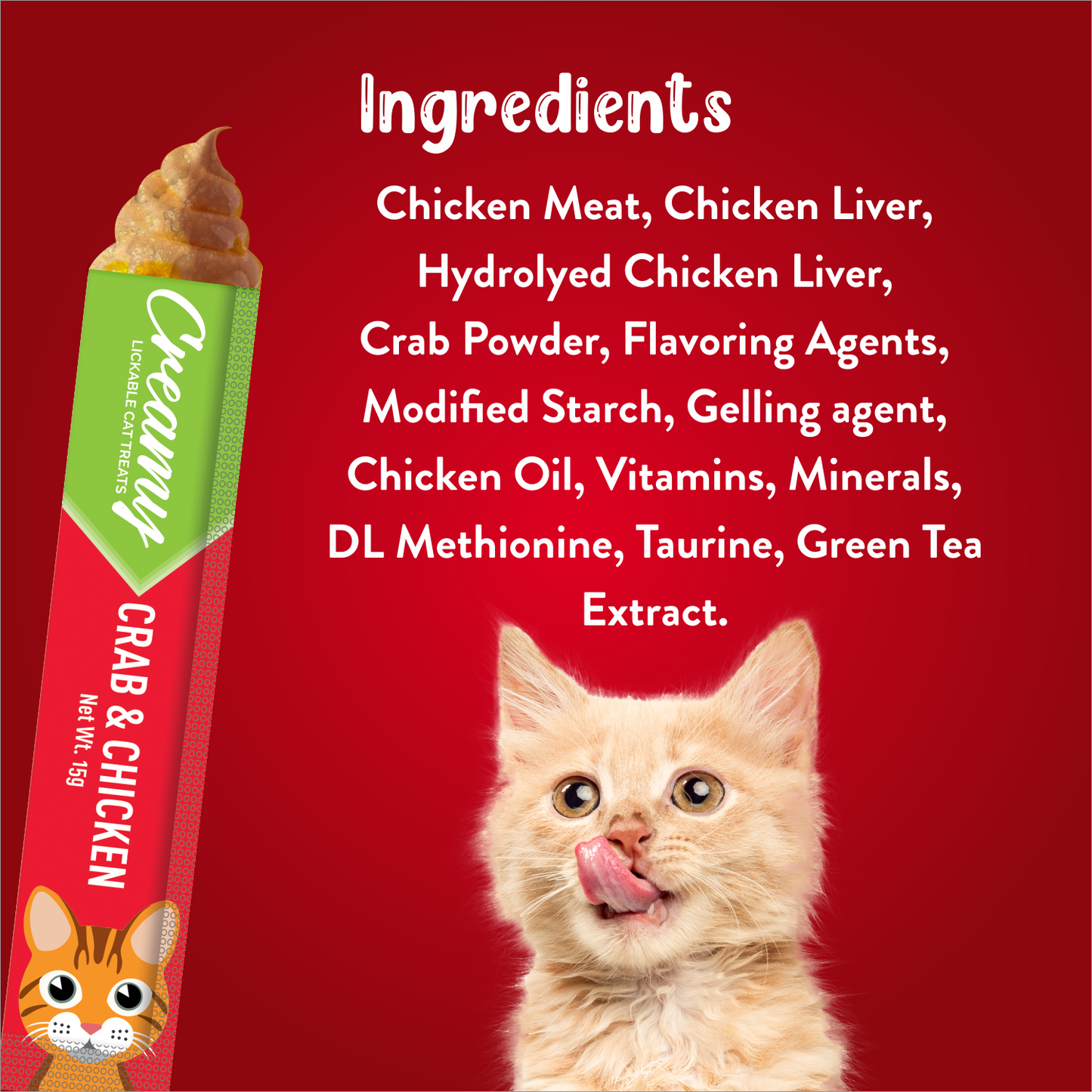 Drools Creamy Treat Crab & Chicken | Wet Cat Treats