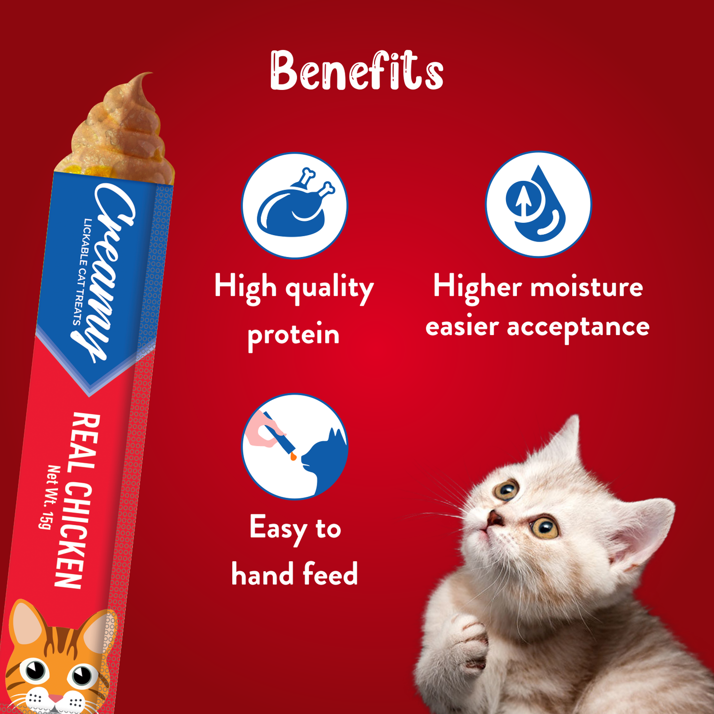 Drools Creamy Treat Chicken | Wet Cat Treats